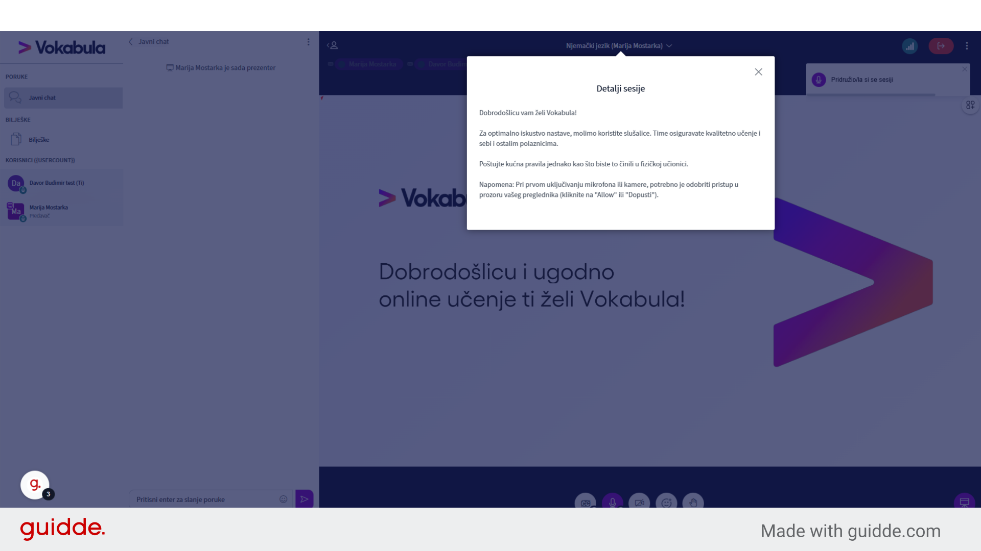 Otvoriti će se novi tab 'live.vokabula.com'